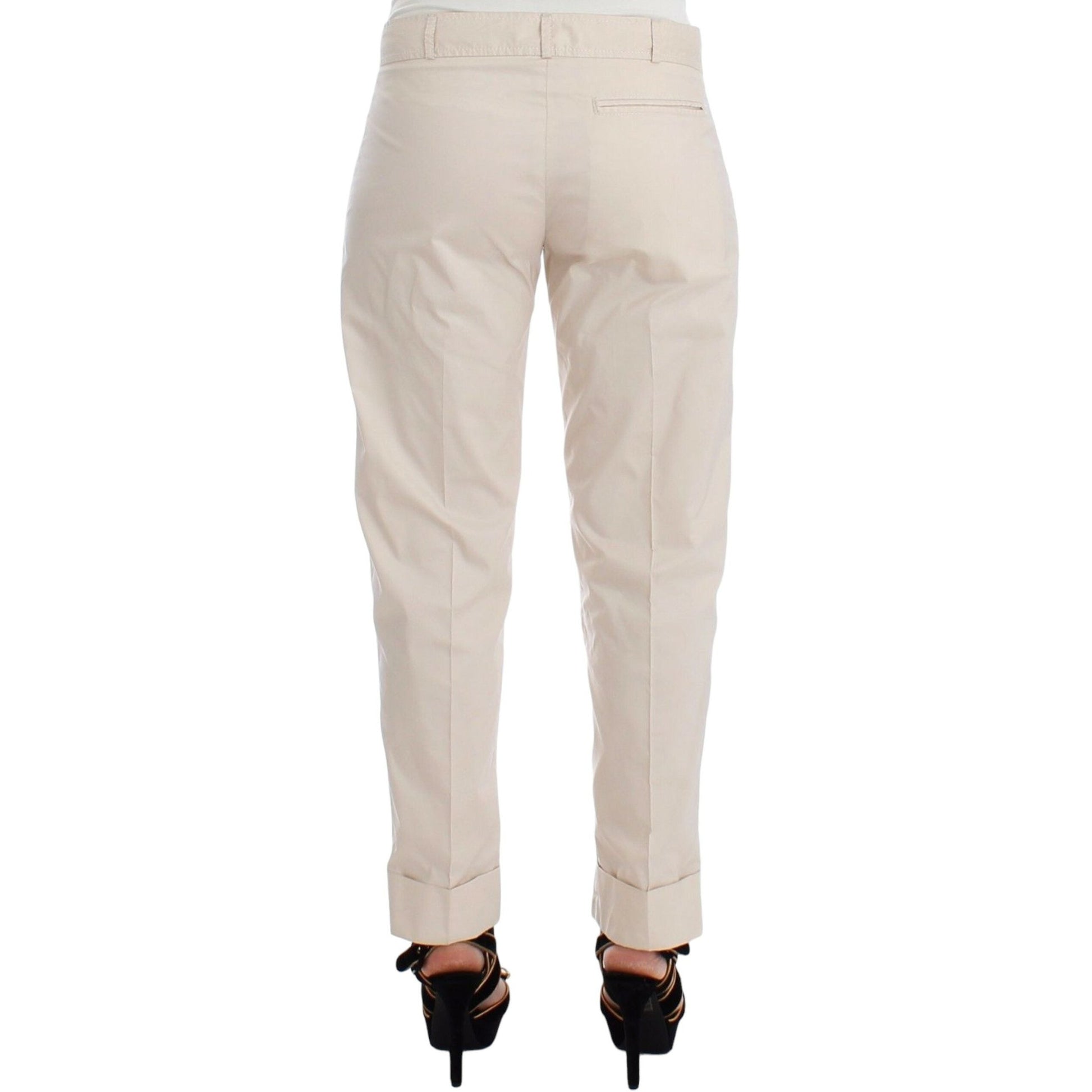 Ermanno Scervino Beige Chinos Casual Dress Pants Khakis Ermanno Scervino