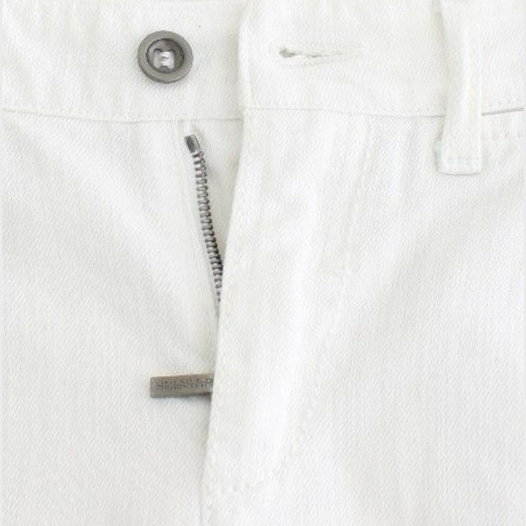 Ermanno Scervino White Cropped Jeans Denim Pants Branded Capri