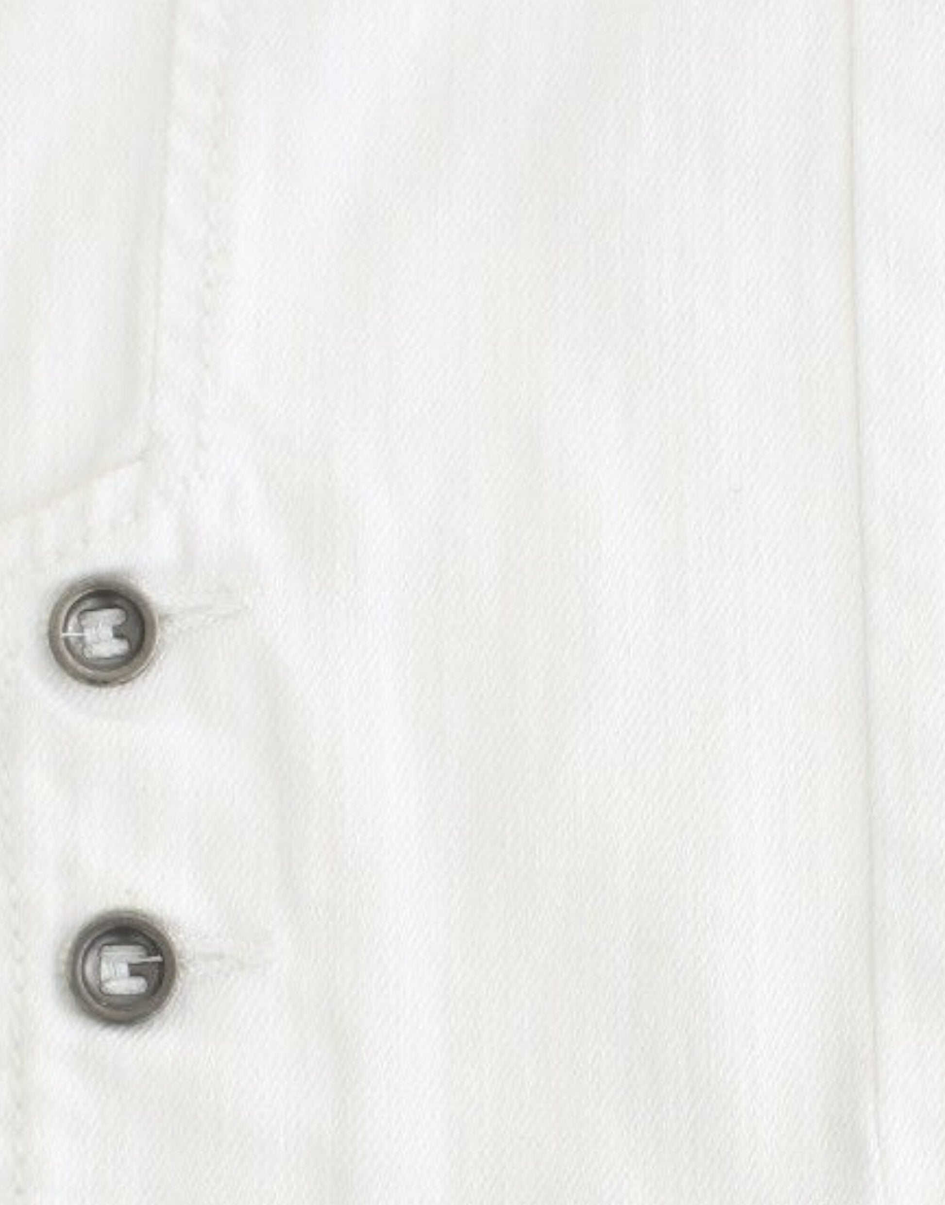 Ermanno Scervino White Cropped Jeans Denim Pants Branded Capri Ermanno Scervino