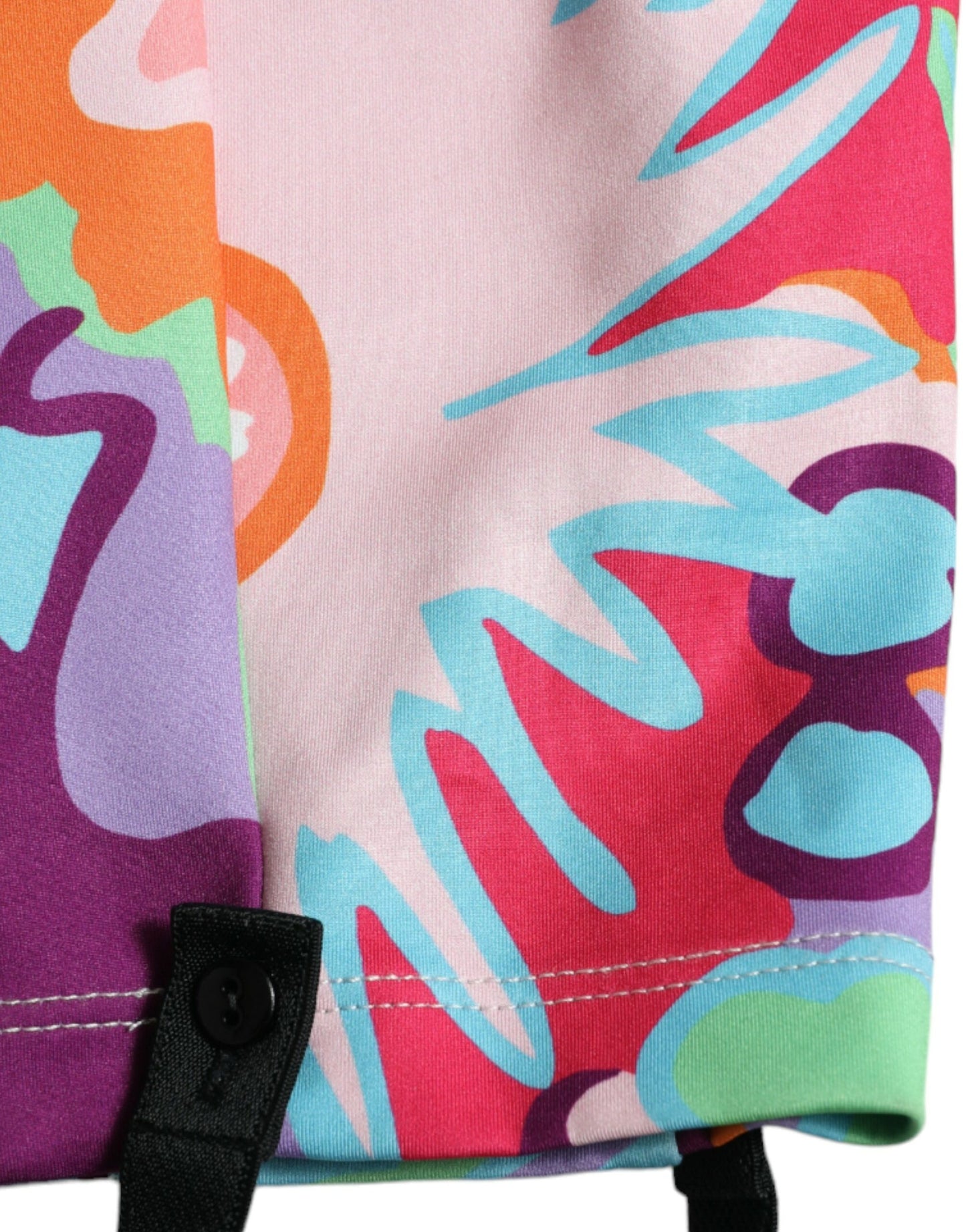 Dolce & Gabbana Multicolor Floral High Waist Leggings Pants Dolce & Gabbana