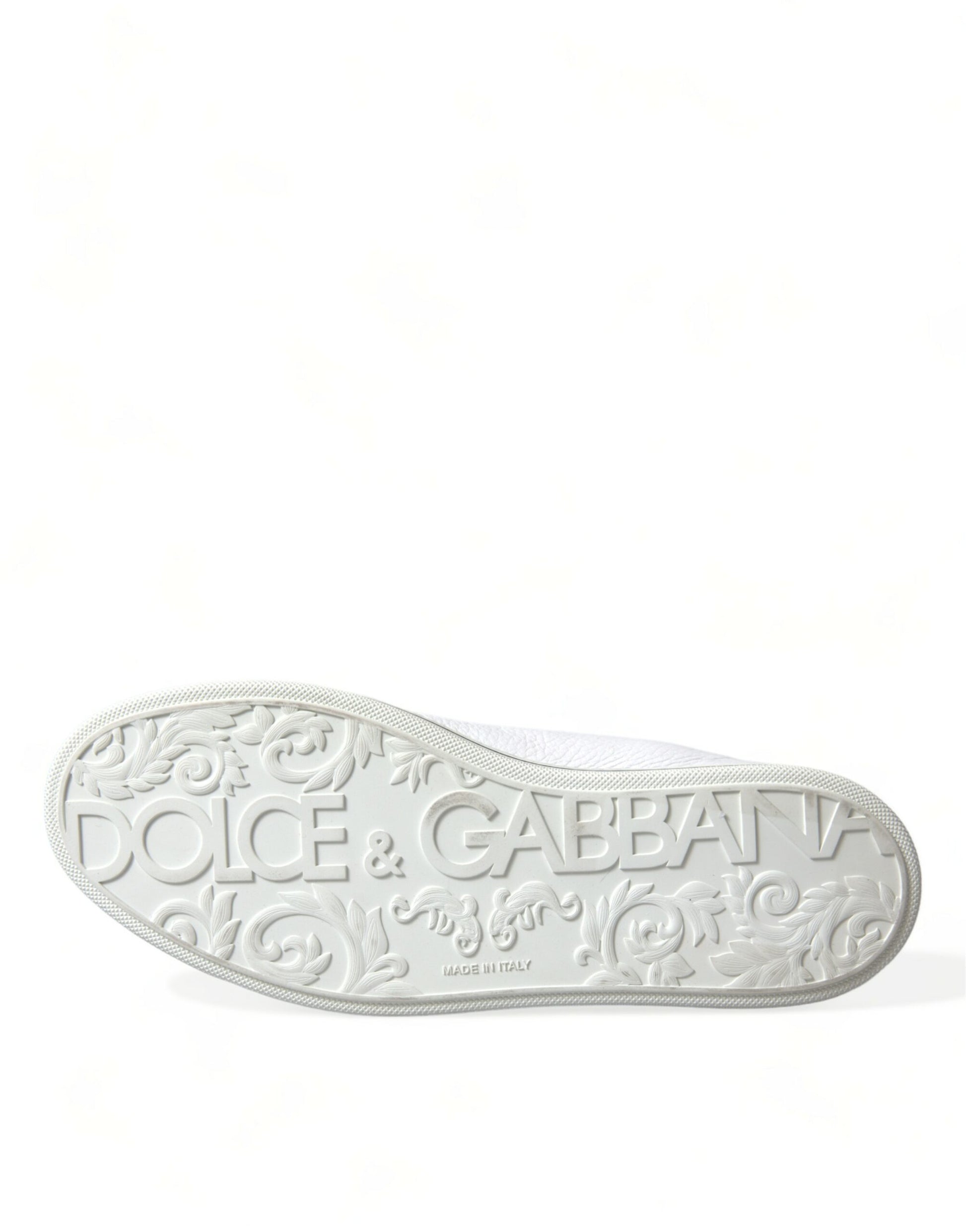 Dolce & Gabbana White Saint Tropez High Top Men Sneakers Shoes Dolce & Gabbana