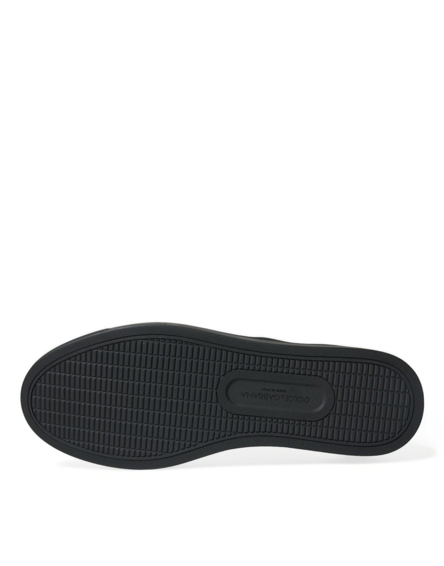 Dolce & Gabbana Brown Leopard Pony Hair Leather Sneakers Shoes Dolce & Gabbana