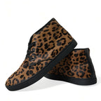 Dolce & Gabbana Brown Leopard Pony Hair Leather Sneakers Shoes