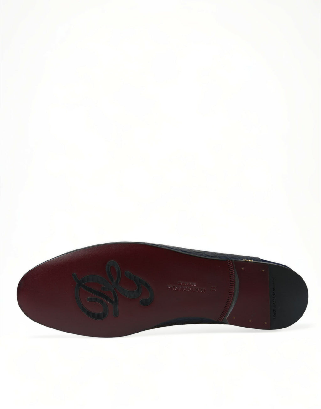 Dolce & Gabbana Blue Crocodile Leather Loafers Slip On Shoes - Eljoys Fashion 
