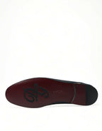 Dolce & Gabbana Blue Crocodile Leather Loafers Slip On Shoes - Eljoys Fashion 