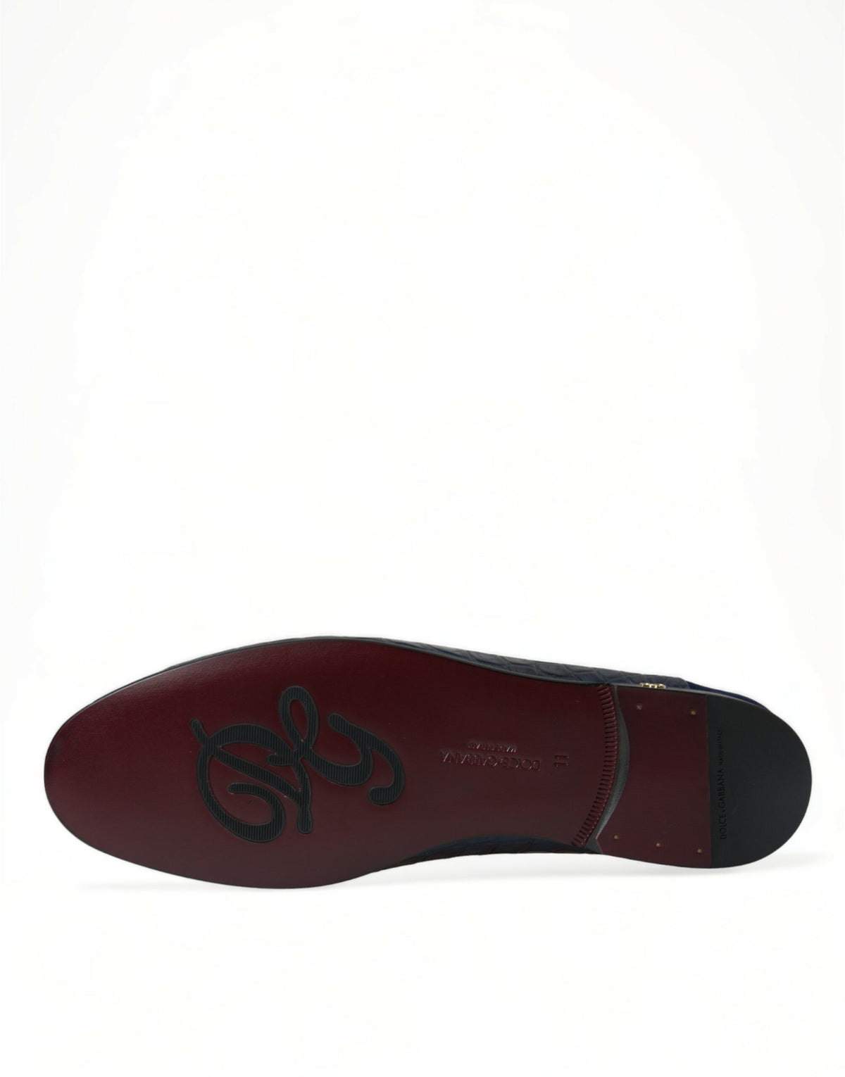 Dolce & Gabbana Blue Crocodile Leather Loafers Slip On Shoes - Eljoys Fashion 