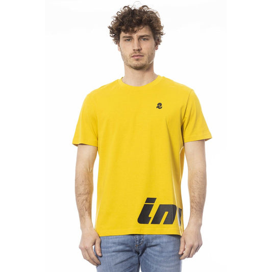 Invicta Yellow Cotton Men's T-Shirt Invicta