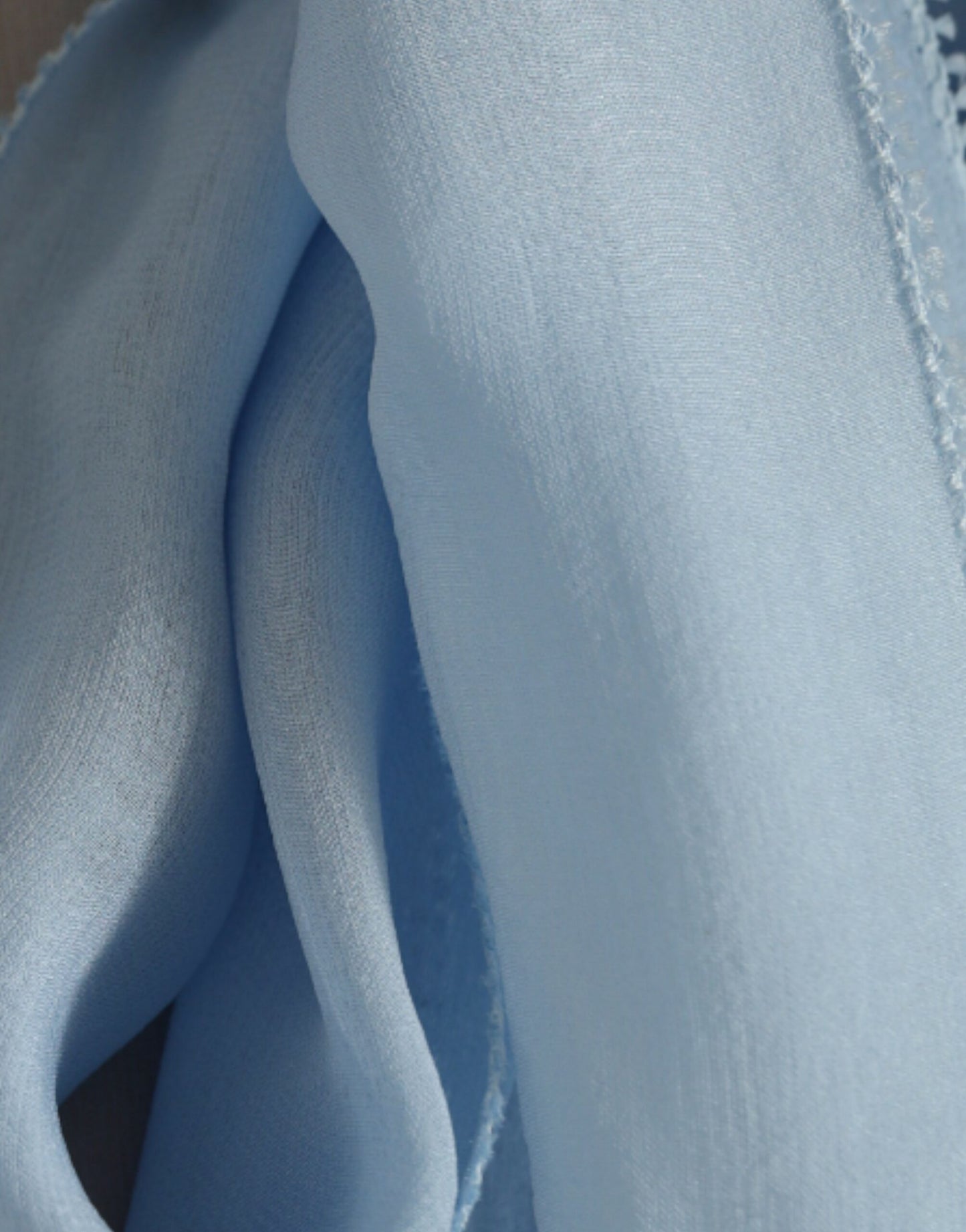 Dolce & Gabbana Blue Long Sleeves Ascot Collar Blouse Top Dolce & Gabbana