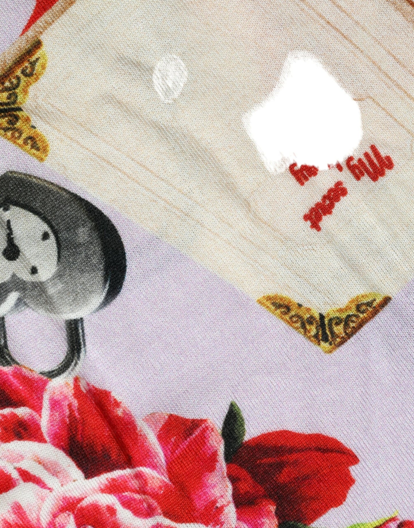 Dolce & Gabbana Multicolor Floral Padlock Butterfly Tank Top Dolce & Gabbana