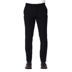 Trussardi Blue Wool Men Trouser