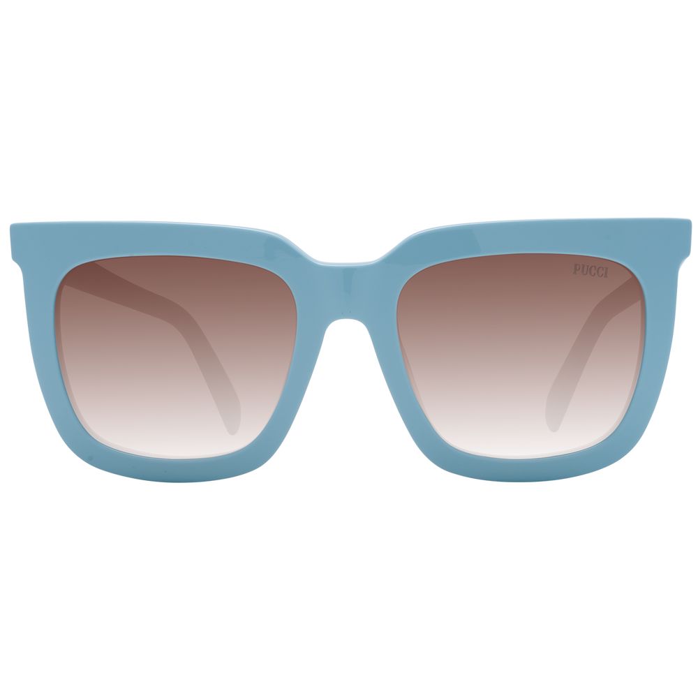 Emilio Pucci Blue Plastic Sunglasses
