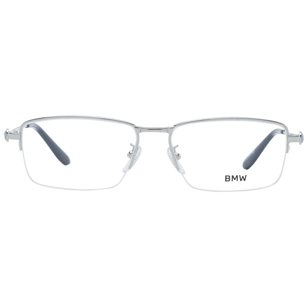 BMW Silver Metal Glasses Frames