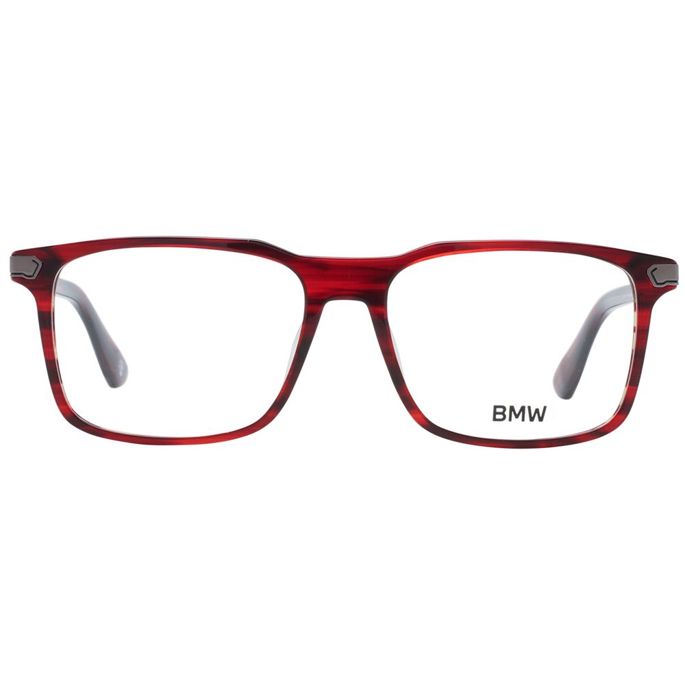 BMW Red Plastic Glasses Frames