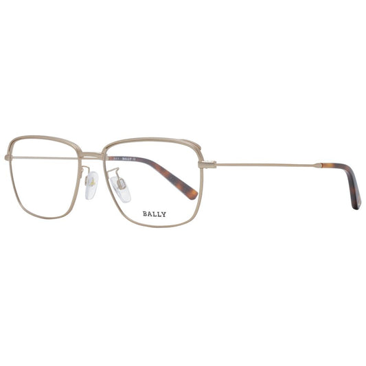 Bally Rose Gold Metal Glasses Frames
