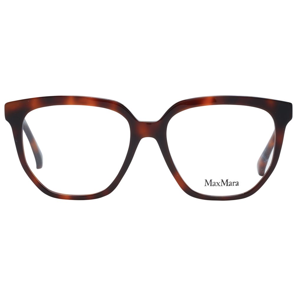 Max Mara Brown Plastic Glasses Frames
