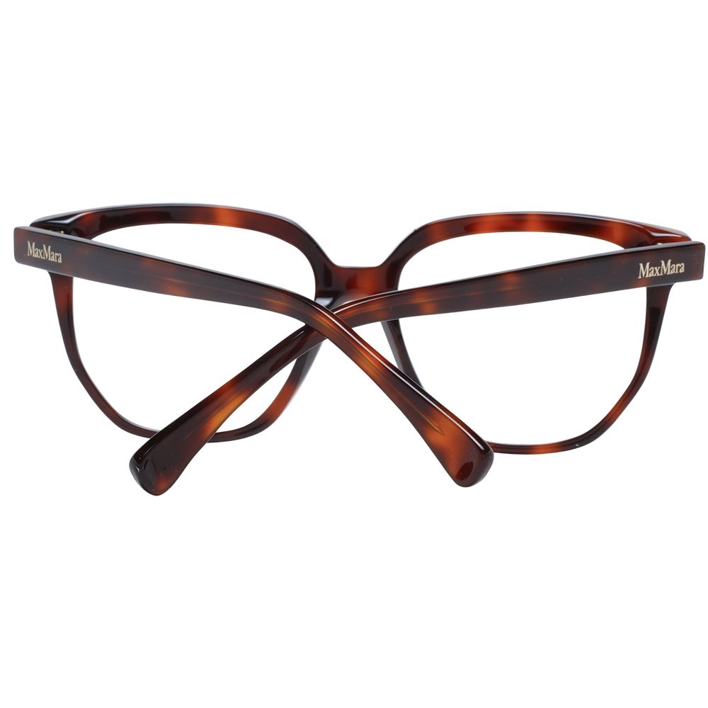 Max Mara Brown Plastic Glasses Frames