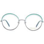 Emilio Pucci bicolor metal eyeglass frames with sleek design and stylish color contrast for a sophisticated look.