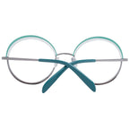 Emilio Pucci bicolor metal glasses frames with sleek design and metal accents, stylish eyewear for a modern look.