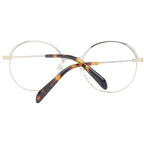 Emilio Pucci Gold Metal Glasses Frames