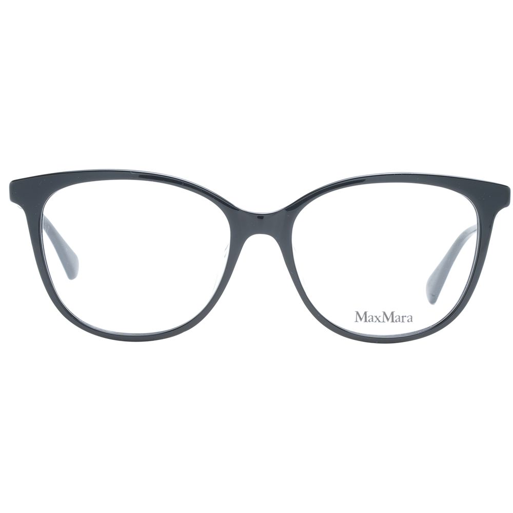 Max Mara Black Plastic Glasses Frames