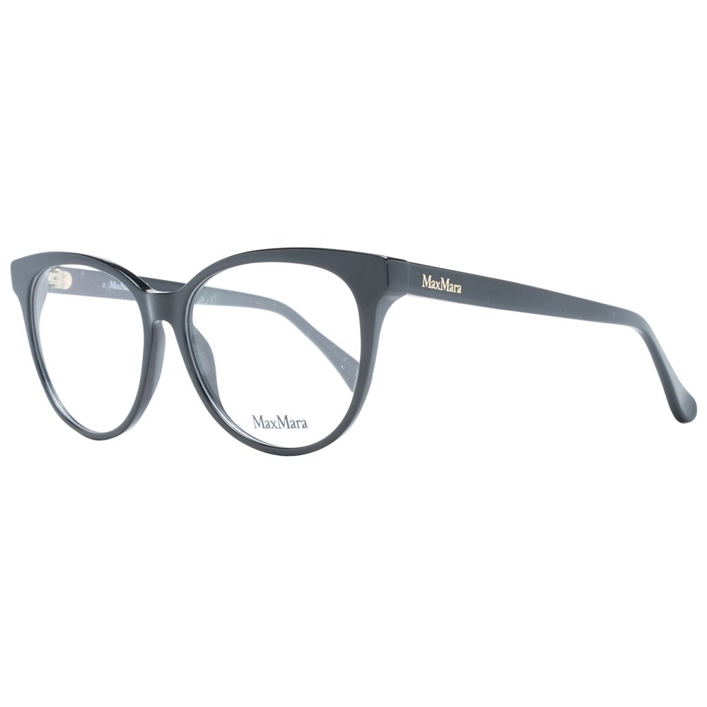 Max Mara Black Plastic Glasses Frames