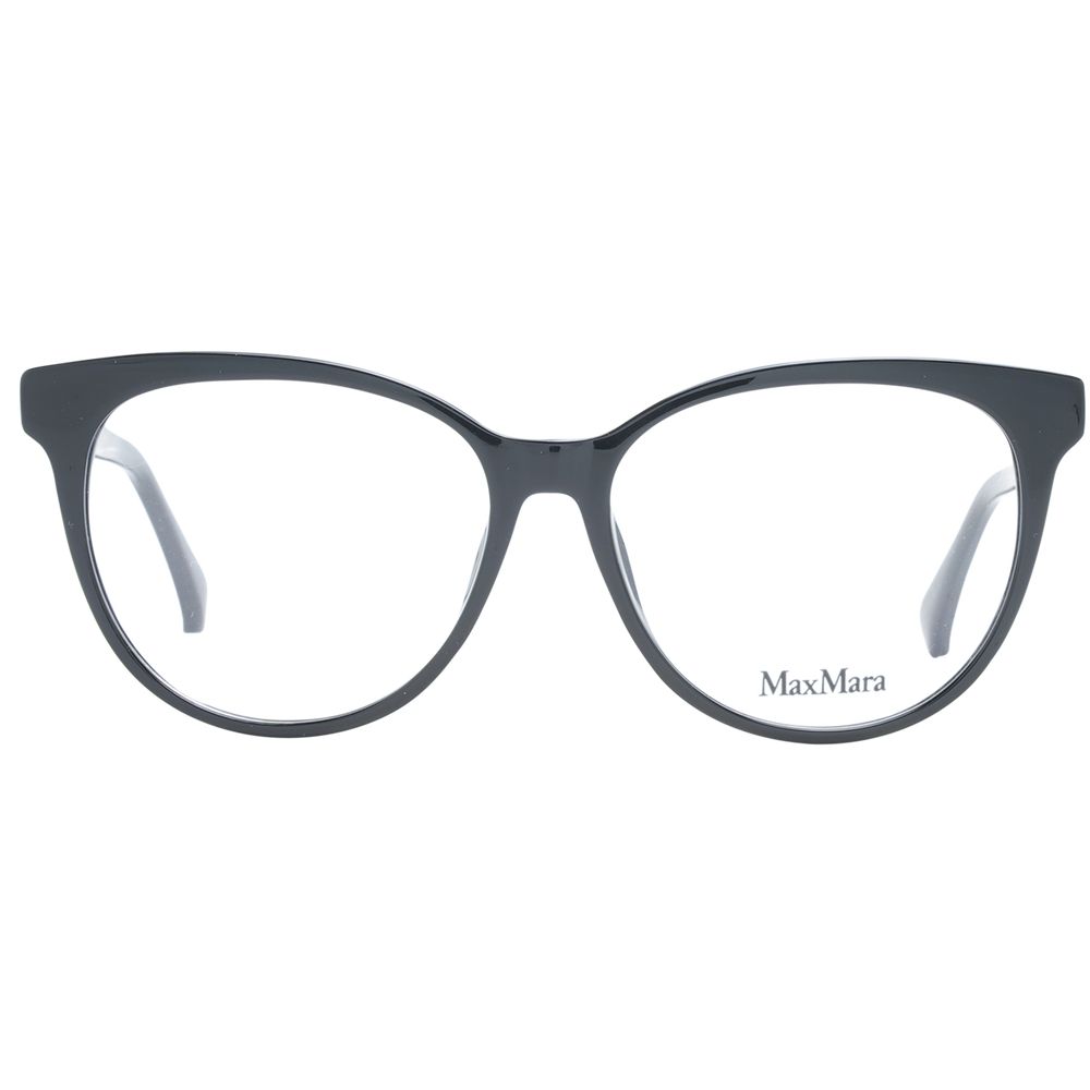 Max Mara Black Plastic Glasses Frames