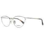 Max Mara Gold Metal Glasses Frames Max Mara