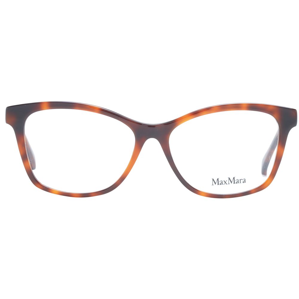 Max Mara Brown Plastic Glasses Frames
