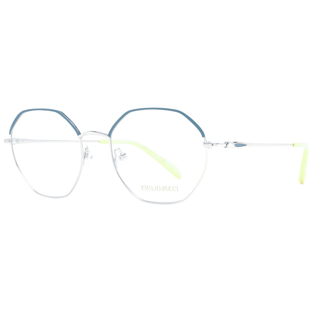 Emilio Pucci Gray Metal Glasses Frames