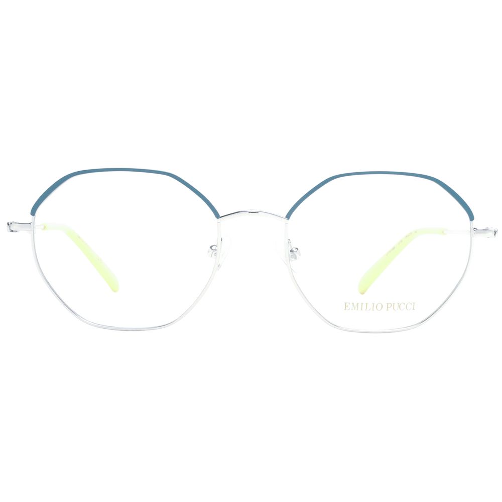 Emilio Pucci Gray Metal Glasses Frames