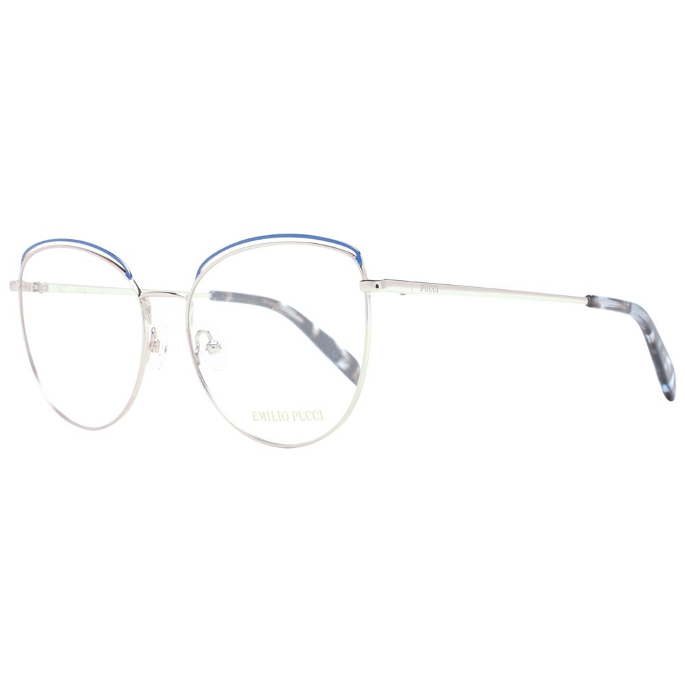 Emilio Pucci Blue Metal Glasses Frames