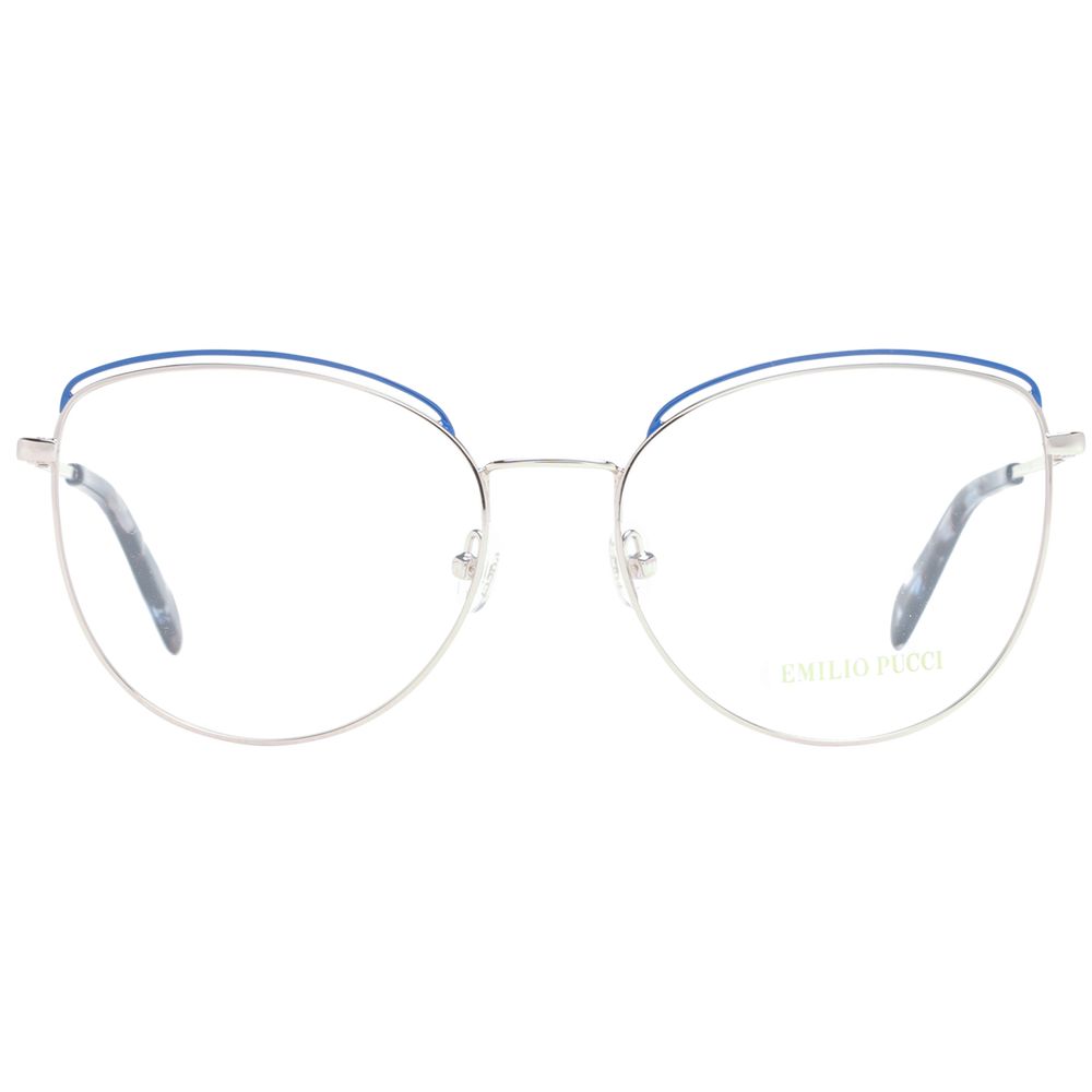Emilio Pucci Blue Metal Glasses Frames