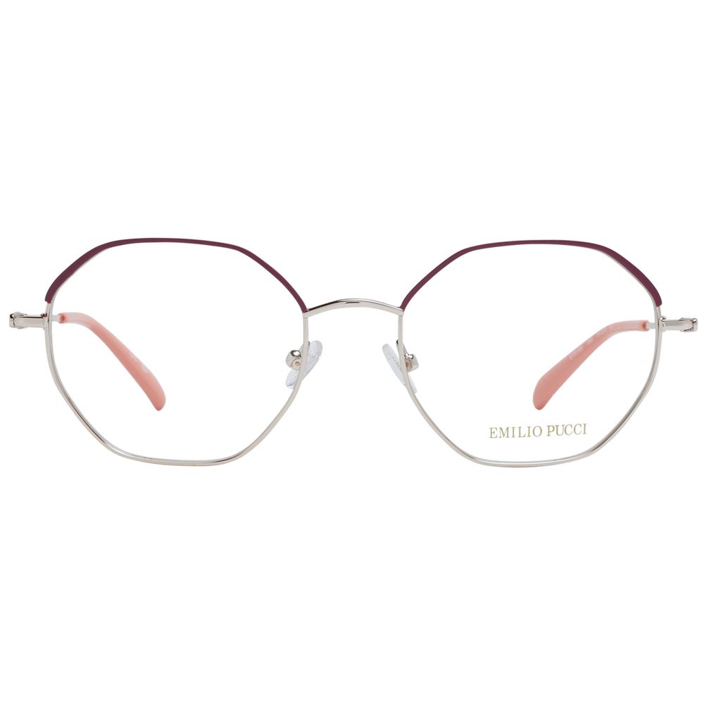 Emilio Pucci Red Women Glasses Frame