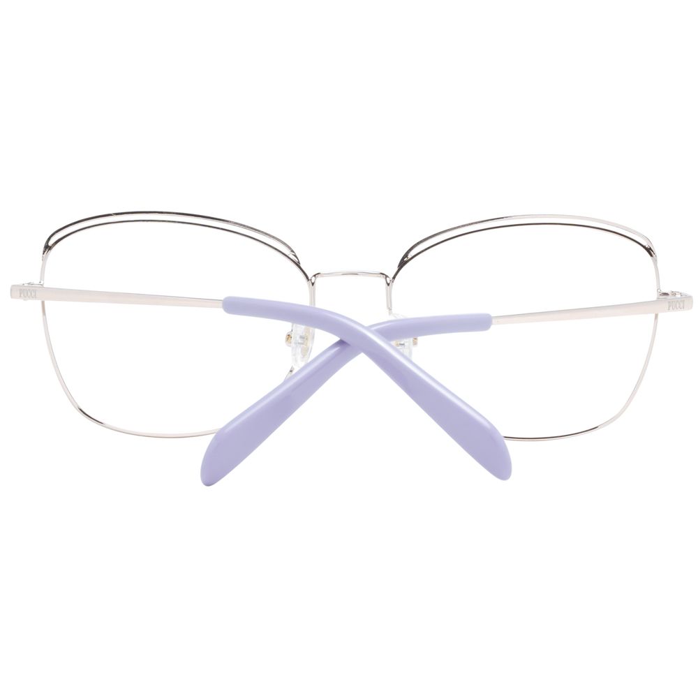Emilio Pucci Black Metal Glasses Frames