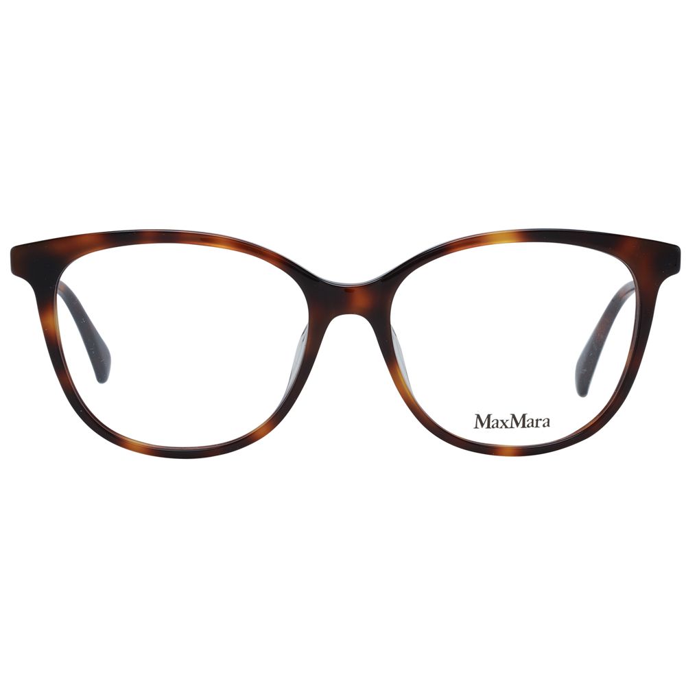 Max Mara Brown Plastic Glasses Frames