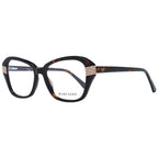 Marciano by Guess brown plastic glasses frames with a classic design, shown on a white background.