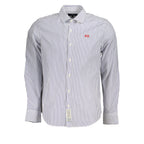 La Martina Elegant Long-Sleeved Striped Shirt for Men La Martina