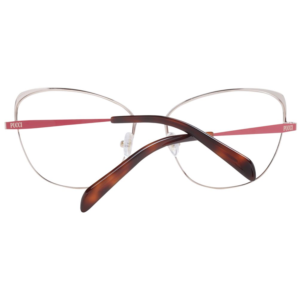 Emilio Pucci Red Women Glasses Frame