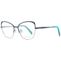 Emilio Pucci Blue Metal Glasses Frames