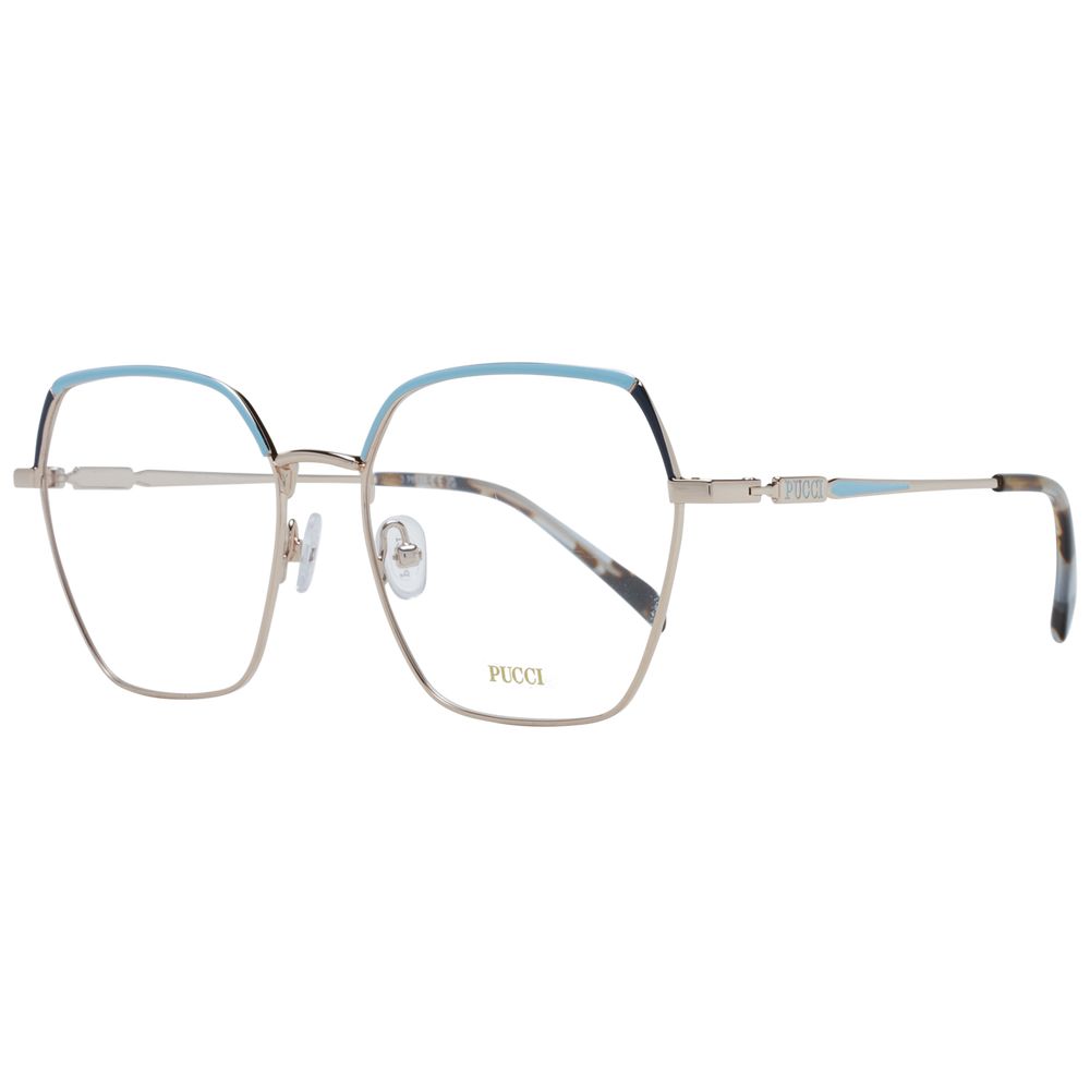 Emilio Pucci Gold Metal Glasses (Frames) - Eljoys Fashion 