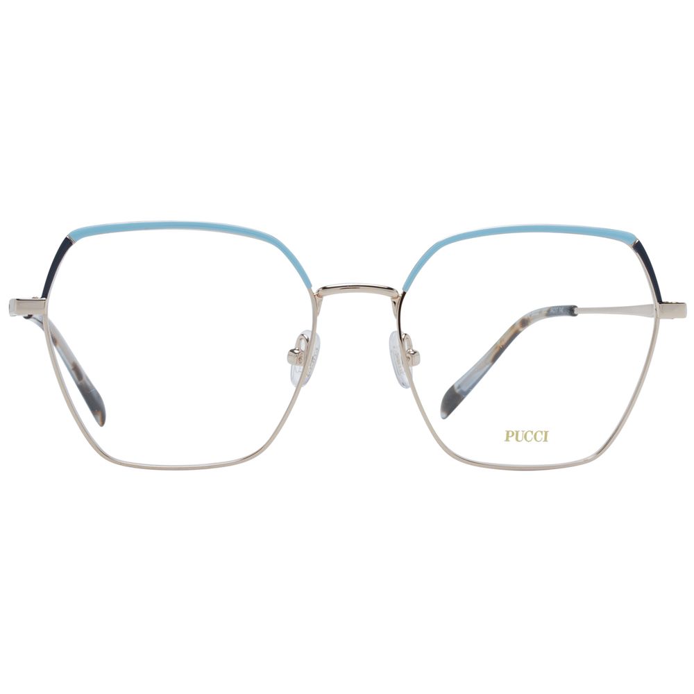 Emilio Pucci Gold Metal Glasses (Frames) - Eljoys Fashion 