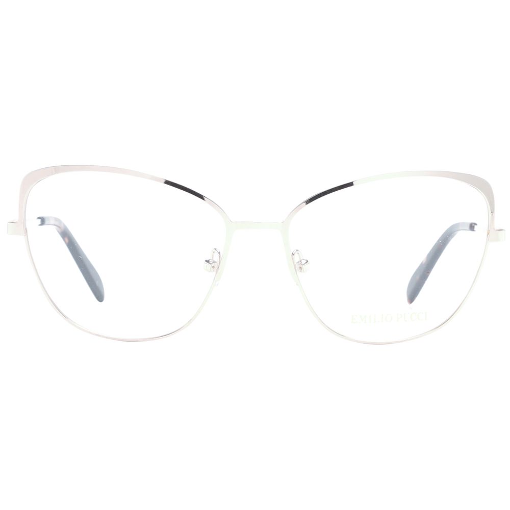 Emilio Pucci Rose Gold Metal Glasses Frames