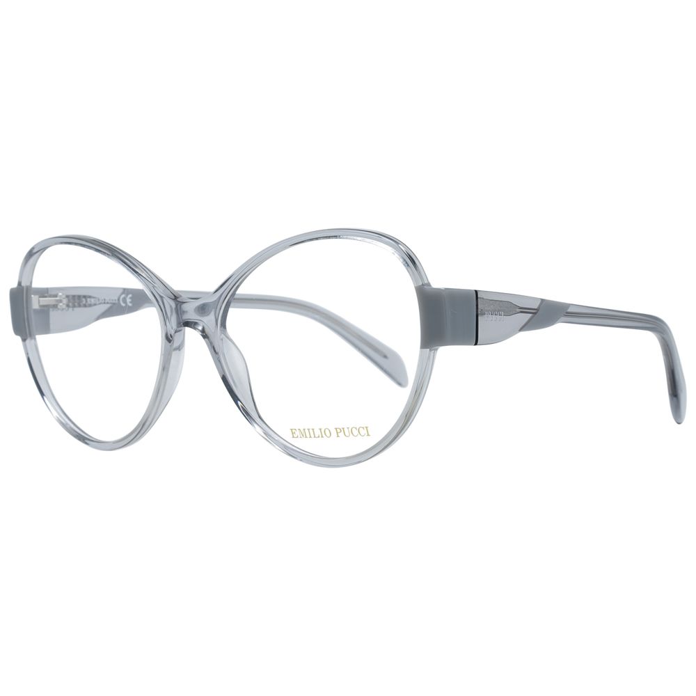 Emilio Pucci Transparent Plastic Glasses Frames