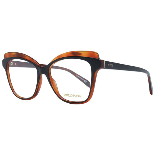 Emilio Pucci Brown Women Glasses Frame