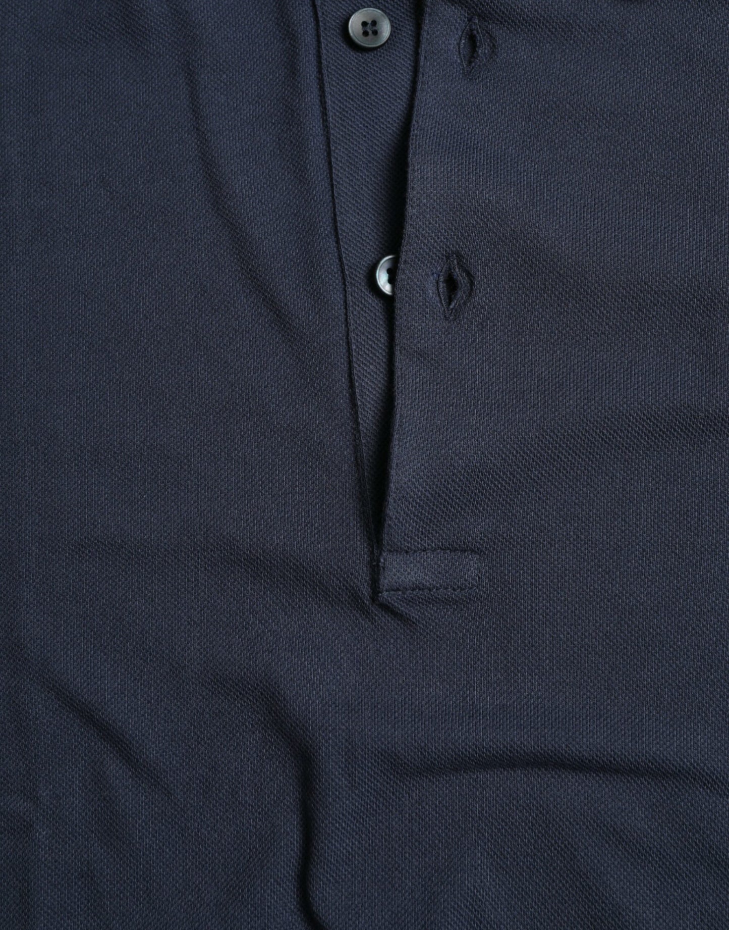 Dolce & Gabbana Blue Crown Patch Cotton Collared Men Polo T-shirt Dolce & Gabbana