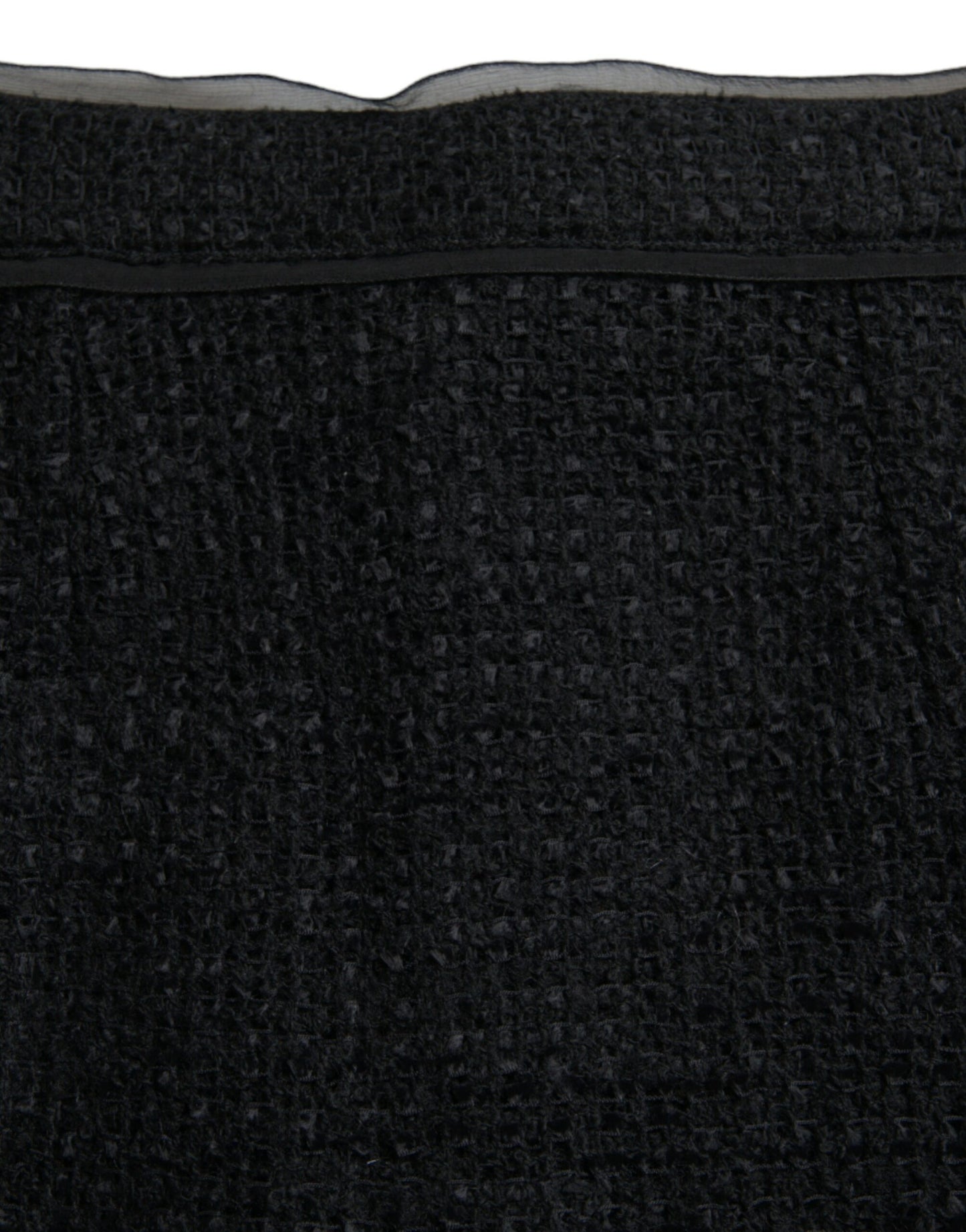 Dolce & Gabbana Black Wool High Waist Pencil Cut Midi Skirt Dolce & Gabbana