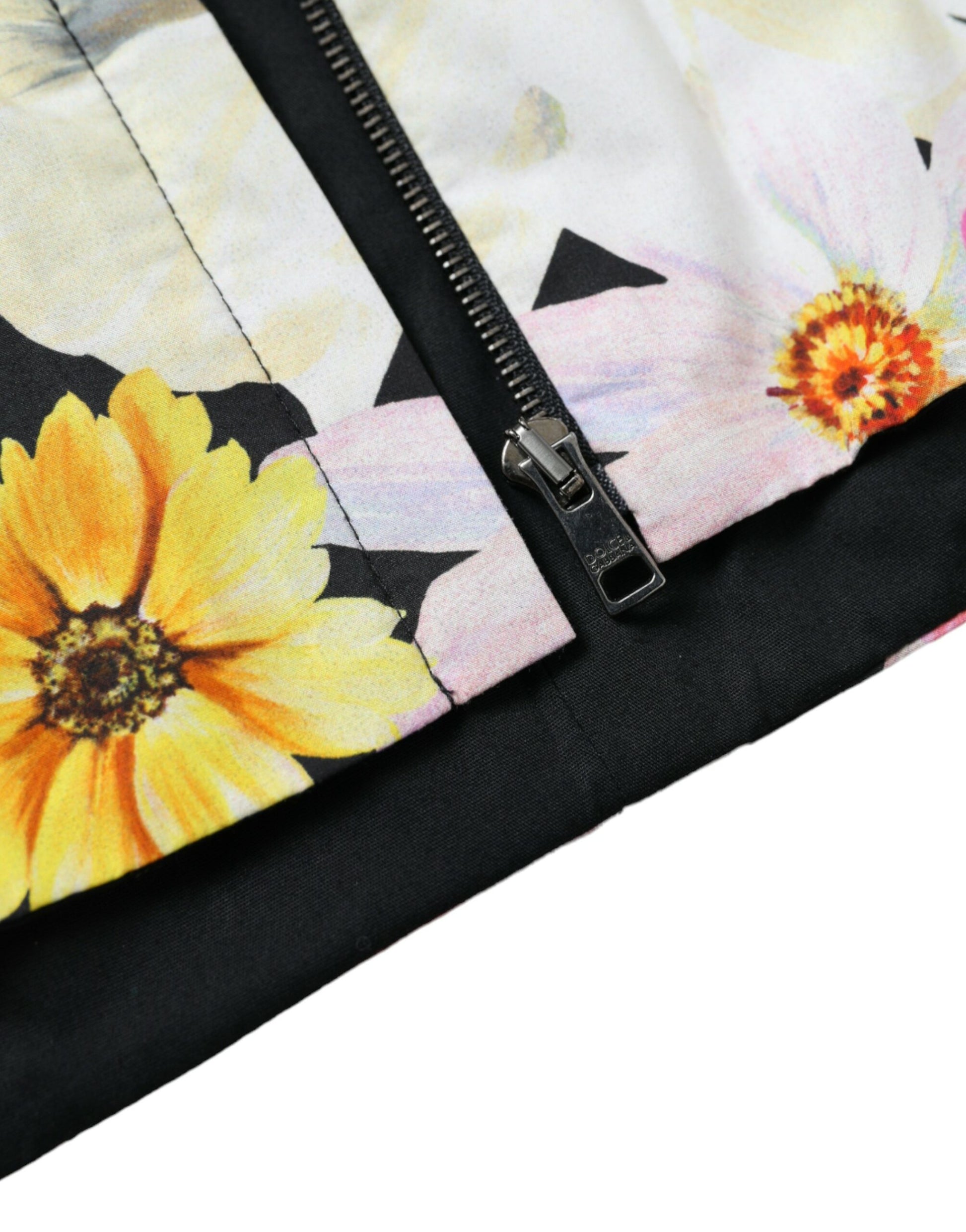 Dolce & Gabbana Multicolor Floral Sleeveless Bustier Crop Top Dolce & Gabbana