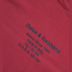 Dolce & Gabbana Red Leopard Print Sleeveless Tank T-shirt