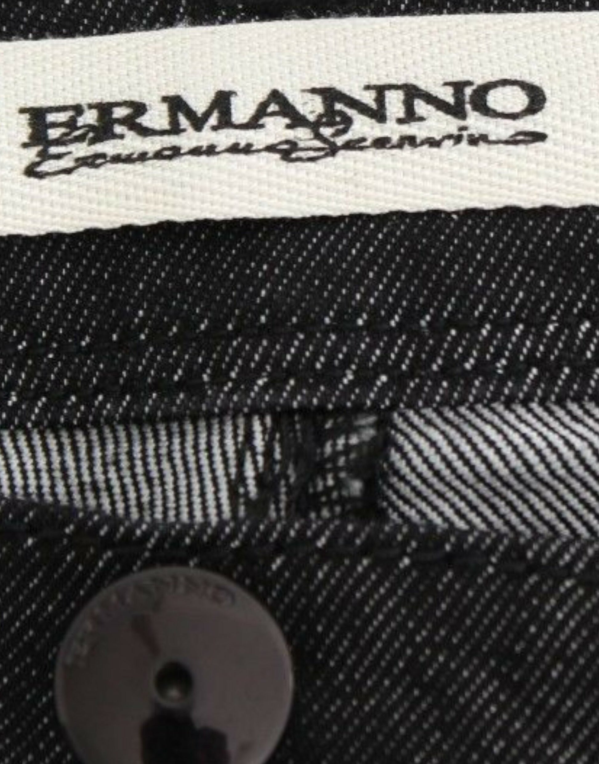 Ermanno Scervino Black Slim Jeans Denim Pants Skinny Leg Stretch Ermanno Scervino