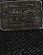 Ermanno Scervino Black Slim Jeans Denim Pants Skinny Leg Stretch